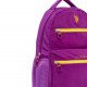 School Backpack Purple With Two Yellow zippers Pocket U.S. POLO ASSN