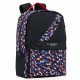 School Backpack Black With Triangle Decorations 2 Large Zippers U.S. POLO ASSN School Backpack Black With Triangle Decorations 2 Large Zippers U.S. POLO ASSN