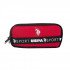 School Pencil Case Black And Red With 2 Zipper U.S. POLO ASS School Pencil Case Black And Red With 2 Zipper U.S. POLO ASS
