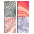 Wire Notebook English KESKIN 100 Sheets B5 Marble