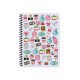 Wire Notebook Square KESKIN 100 Sheets B5 Sweet Fun