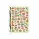 Wire Notebook Square KESKIN 100 Sheets B5 Sweet Fun