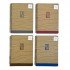 Wire Notebook English KESKIN 100 Sheets A4 Deco Kraft