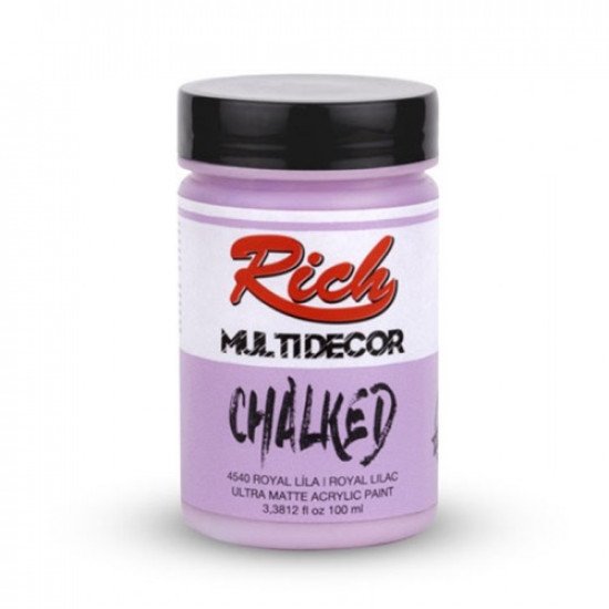 Multi Decor Chalked Paint Royal Lilac 4540 RICH 250 ml Multi Decor Chalked Paint Royal Lilac 4540 RICH 250 ml
