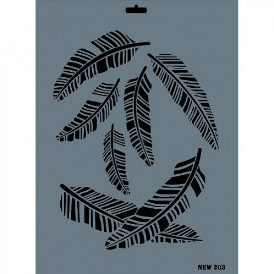 Stencil Of Artwork 25 x 35 cm RICH 203