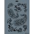 Stencil Of Artwork 25 x 35 cm RICH 316 Stencil Of Artwork 25 x 35 cm RICH 316