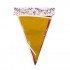 Triangles Rope Decorations Colorful 10 Meters