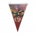 Triangles Rope Decorations Ramadan Fananis Brown 2.5 Meters Triangles Rope Decorations Ramadan Fananis Brown 2.5 Meters