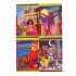 Cartoon Characters Notebook Set for Kids 4 Notebooks Shape 1