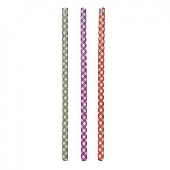 Gift Wrapping Paper Checks, 1m x 70 cm, Several Colours Gift Wrapping Paper Checks, 1m x 70 cm, Several Colours