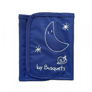 Wallet Crescent and Snail BUSQUETS Blue