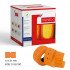 TANEX Pricing Machine Roll, Two Lines, 24 Rolls Orange Phosphorescent