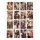 A set of Greeting Cards children’s Characters 80 Pieces