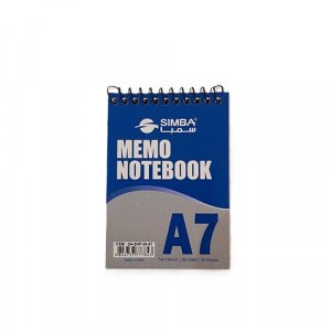 Note book SMS 50 Sheets A7 White Simba
