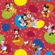 Disney Gift Wrapping Paper 2m x 70cm Mickey Characters Red Disney Gift Wrapping Paper 2m x 70cm Mickey Characters Red