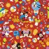 Disney Gift Wrapping Paper 1m x 70cm Mickey Mouse Characters Red Disney Gift Wrapping Paper 1m x 70cm Mickey Mouse Characters Red