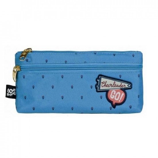 Pencil Case Blue with a Gold Star BUSQUETS