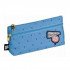 Pencil Case Blue with a Gold Star BUSQUETS Pencil Case Blue with a Gold Star BUSQUETS
