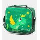 Lunch Box Set With a Bottle Green Dinosaur Print Lunch Box Set With a Bottle Green Dinosaur Print
