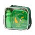 Lunch Box Set With a Bottle Green Dinosaur Print Lunch Box Set With a Bottle Green Dinosaur Print