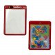 Magnetic Children's Whiteboard With Letters and Numbers and a Back Cover 31 x 21 cm With a Pen Magnetic Children's Whiteboard With Letters and Numbers and a Back Cover 31 x 21 cm With a Pen