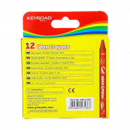 Wax Crayons KEYROAD 12 Colors