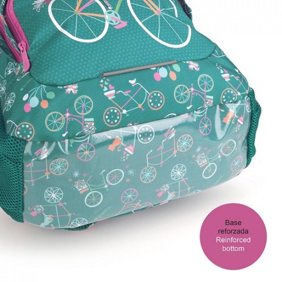 School Backpack Fiori Bike 3 Large Pockets GABOL School Backpack Fiori Bike 3 Large Pockets GABOL