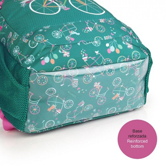 School Backpack Fiori Bike 2 Large Pockets GABOL