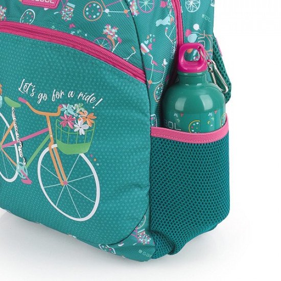 School Backpack Fiori Bike 2 Large Pockets GABOL