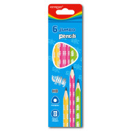 A Box of Jumbo Pencils KEYROAD Phosphorescent 6 Pieces