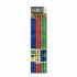  Pencils Set  FABER CASTELL With Eraser Several Colors