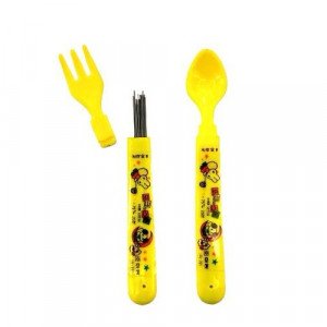 Replacement Pencil 0.5 mm, Spoon and Fork Shape, Multiple Colors