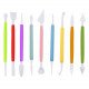 9 Piece Dough and Cake Shaping Tool Set