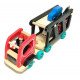 Wooden Children's Toy Double-Decker Car Truck Wooden Children's Toy Double-Decker Car Truck