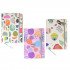 Memo Notebook 21x14 cm With Rope Circle Scribbles Two Colors Memo Notebook 21x14 cm With Rope Circle Scribbles Two Colors