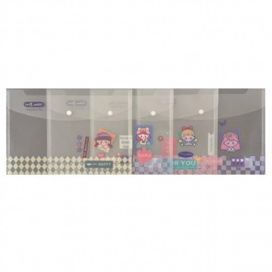 Document Holder With Button Click Transparent Girl Shape Document Holder With Button Click Transparent Girl Shape