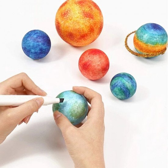  Foam Solar System 14 Pcs With Iron Wire