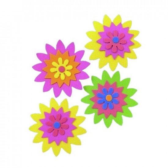 Sponge Foam SIMBA Sunflower 3 Layers 4 pcs Sponge Foam SIMBA Sunflower 3 Layers 4 pcs