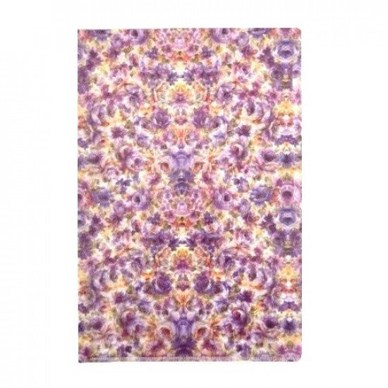 Floral Wooded Document Folder Foolscap