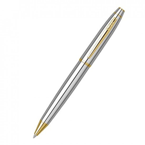 Set Pen Fountain and Ballpoint SCRIKSS Noble 35 Silver and Gold Accessories Chrome Blue Ink Set Pen Fountain and Ballpoint SCRIKSS Noble 35 Silver and Gold Accessories Chrome Blue Ink