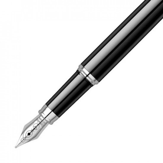 Set Pen Fountain and Ballpoint SCRIKSS Oscar 39 Black and Silver Chrome Blue Ink Set Pen Fountain and Ballpoint SCRIKSS Oscar 39 Black and Silver Chrome Blue Ink