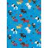 Children's Gift Wrapping Paper 2m x 70cm Blue Dogs