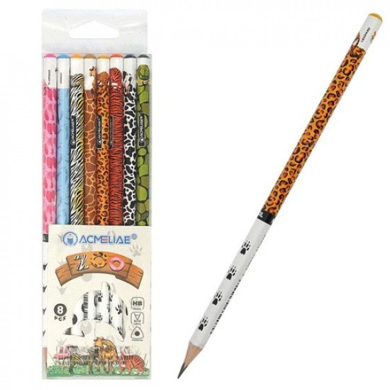 طقم مراسم رصاص 10حبات HB رسومات حيوانات ACMELIAE طقم مراسم رصاص 10حبات HB رسومات حيوانات ACMELIAE