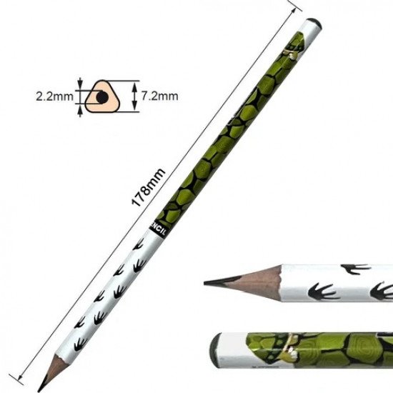 طقم مراسم رصاص 10حبات HB رسومات حيوانات ACMELIAE طقم مراسم رصاص 10حبات HB رسومات حيوانات ACMELIAE