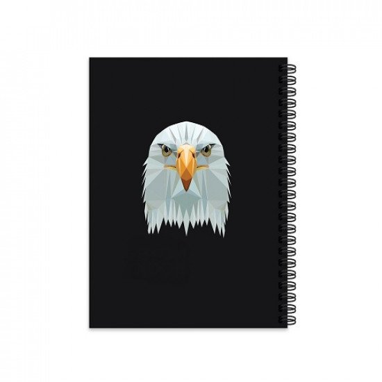 Wire Notebook Square KESKIN 100 Sheets B5 Jungle Animals Black Wire Notebook Square KESKIN 100 Sheets B5 Jungle Animals Black