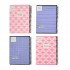 Wire Notebook Square KESKIN 100 Sheets B5 Pink and Blue