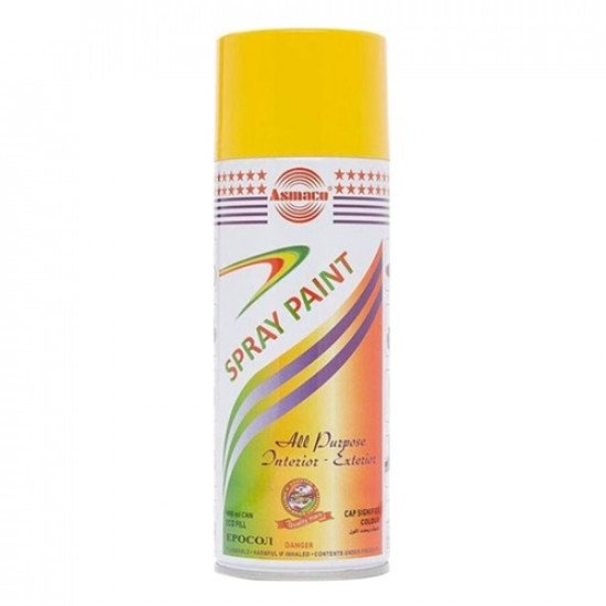 Paint Spray 400 ml Yellow ASMACO Paint Spray 400 ml Yellow ASMACO