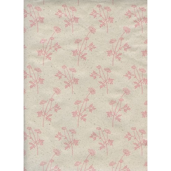 Herbal Gift Wrapping Paper 2m x 70cm Pink Roses Herbal Gift Wrapping Paper 2m x 70cm Pink Roses