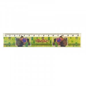 Mulan Ruler 15 cm Plastic