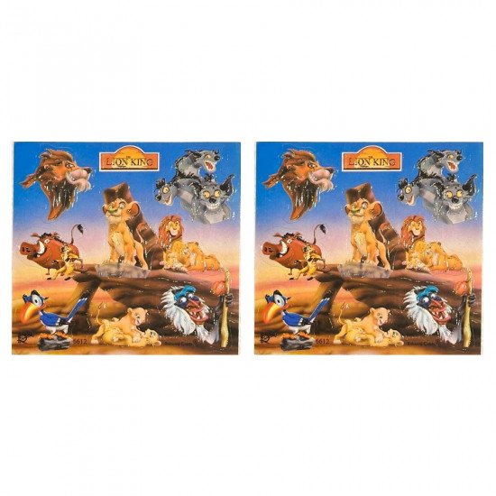 The Lion King Stickers 2 Pieces The Lion King Stickers 2 Pieces